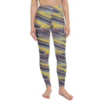 Yoga Leggings - Surreal Summit