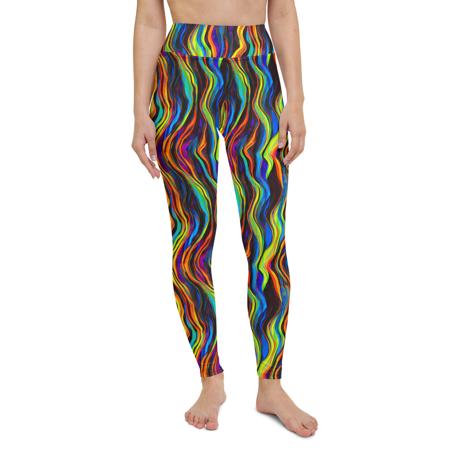 Yoga Leggings - Celestial Waves