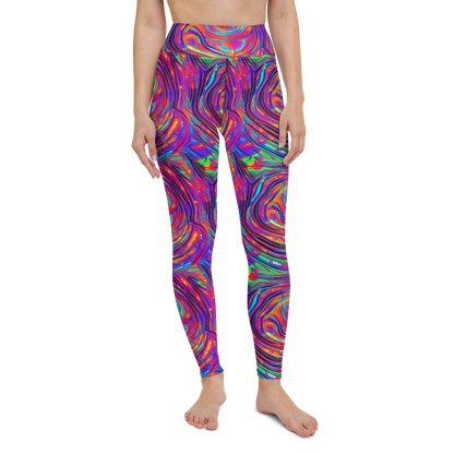 Yoga Leggings - Quantum Spiral