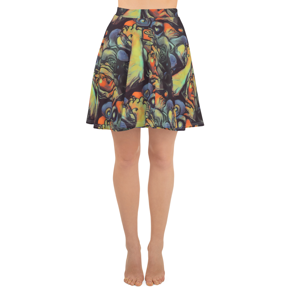 Skater Skirt - Cosmic Scream