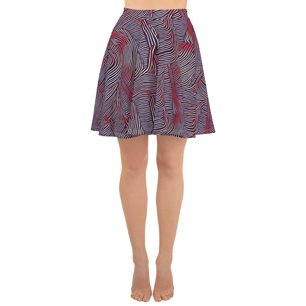 Skater Skirt - Nebula Waves