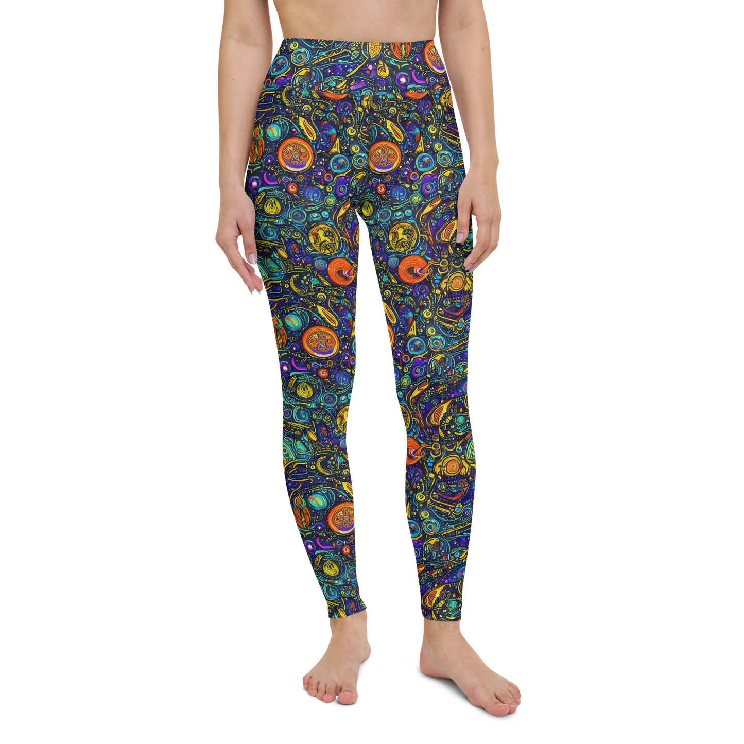 Yoga Leggings - Vasnetsov Vortex