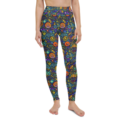 Yoga Leggings - Vasnetsov Vortex