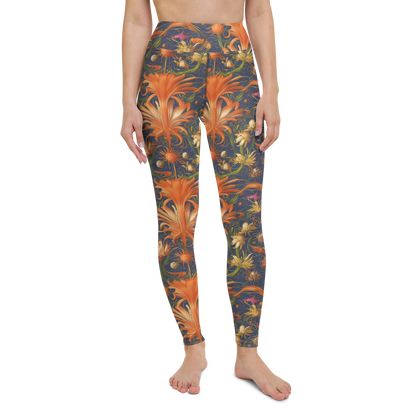 Yoga Leggings - Stellar Blooms