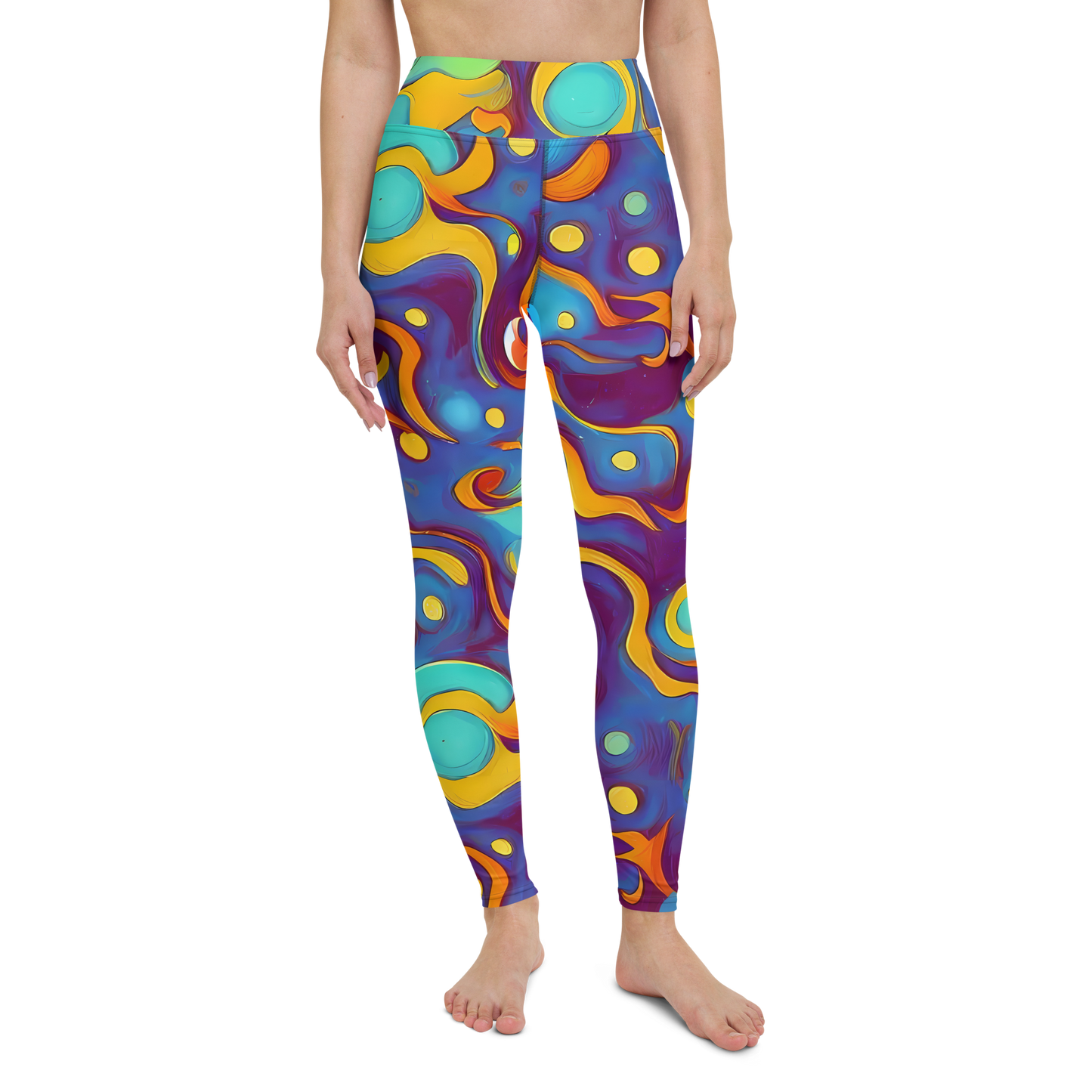 Yoga Leggings - Pelton Swirl