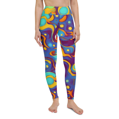 Yoga Leggings - Pelton Swirl