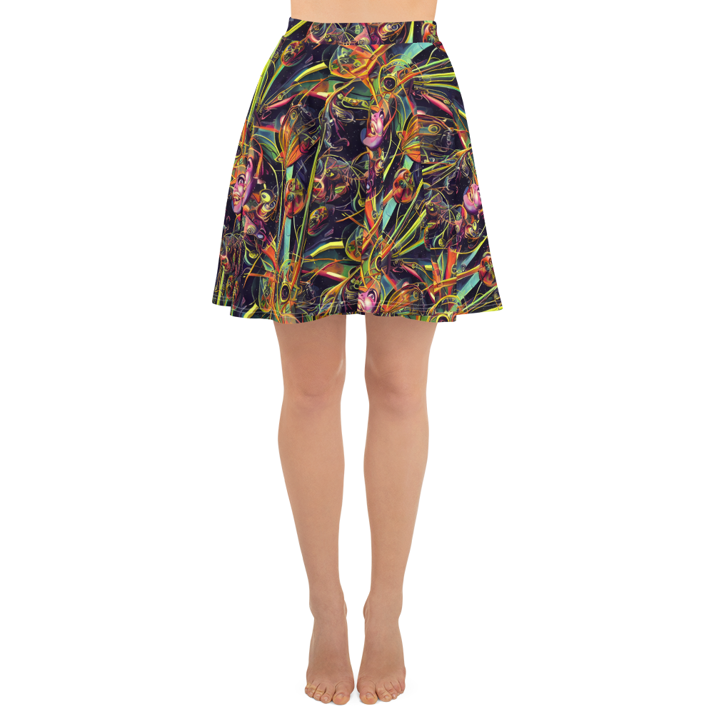 Skater Skirt - Psychedelic Deep Space