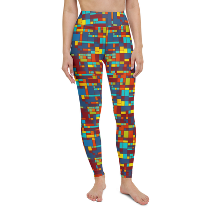 Yoga Leggings - Astral Grid