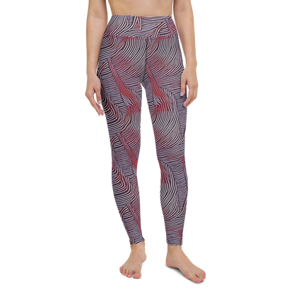 Yoga Leggings - Nebula Waves