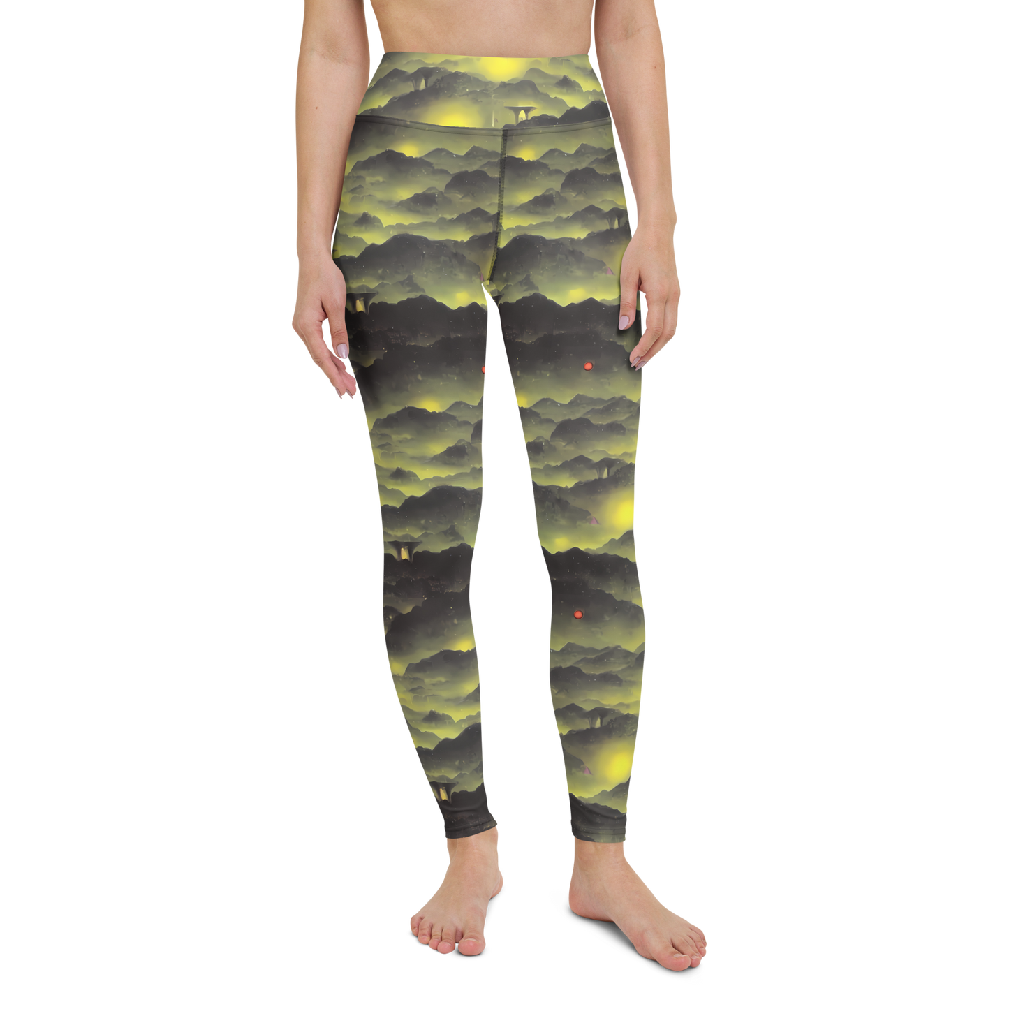 Yoga Leggings - Spectral Isle