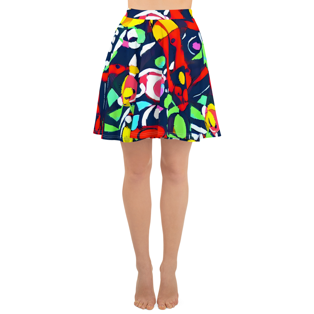 Skater Skirt - Chagall's Dream