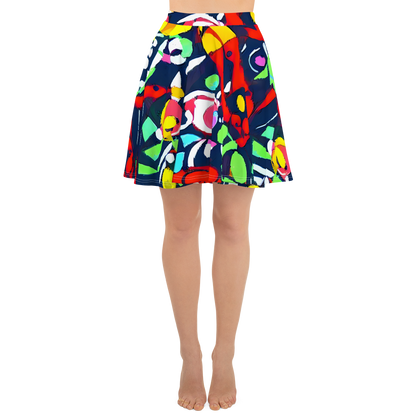 Skater Skirt - Chagall's Dream