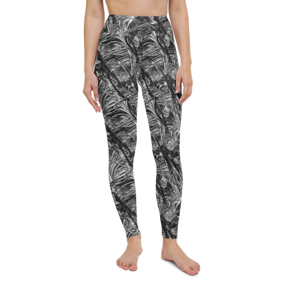 Yoga Leggings - Gothic Whirlwind