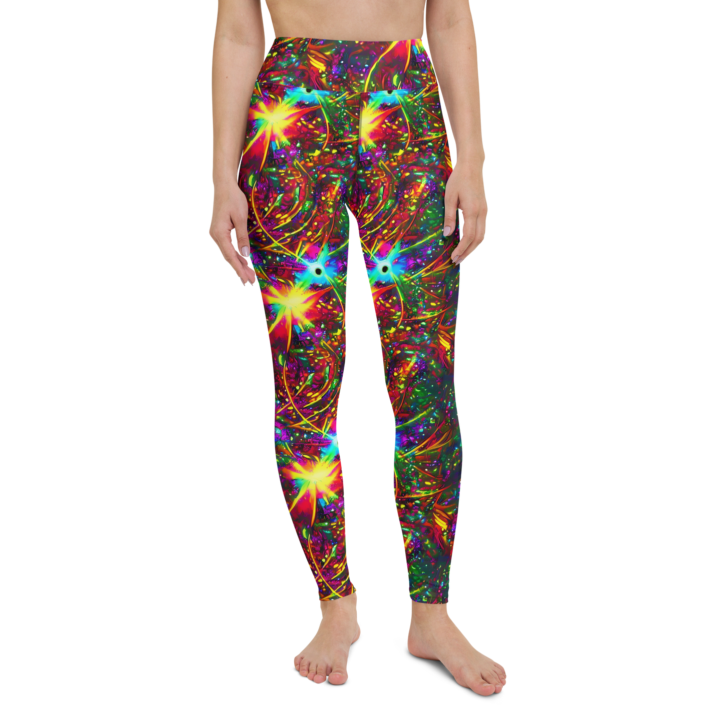 Yoga Leggings - Stellar Burst