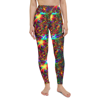 Yoga Leggings - Stellar Burst