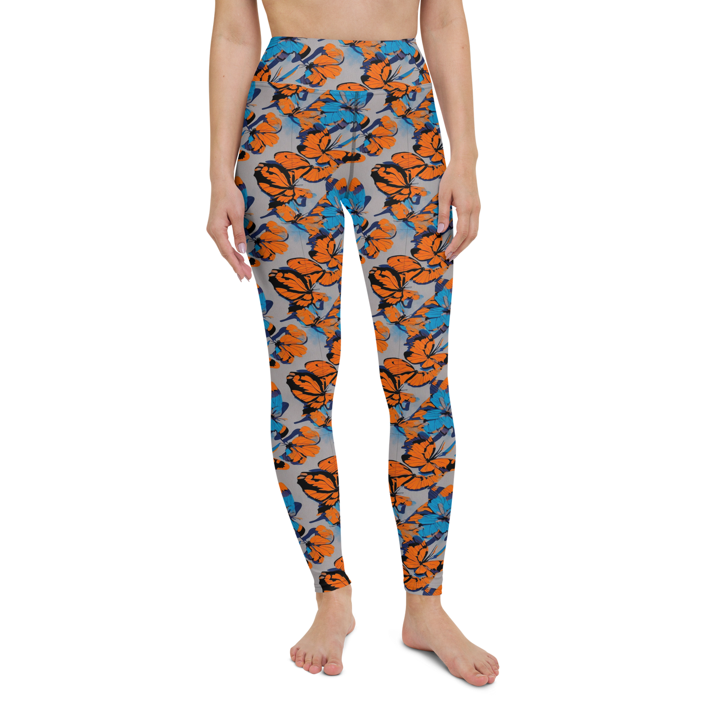 Yoga Leggings - Flutter Wave