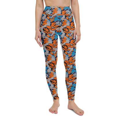 Yoga Leggings - Flutter Wave