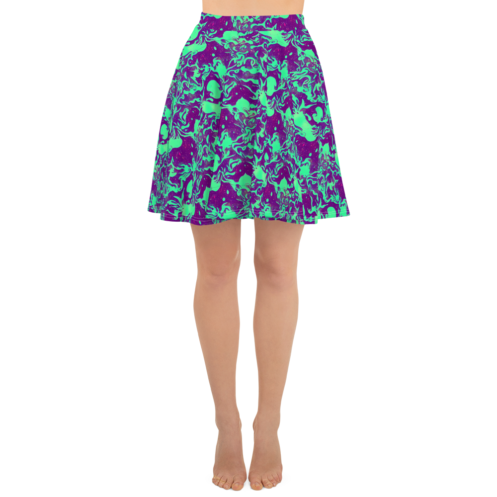 Skater Skirt - Alien Ripples