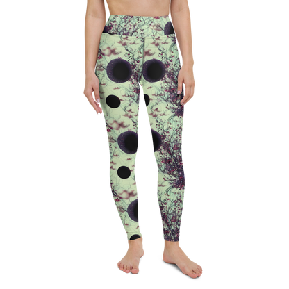 Yoga Leggings - Celestial Bloom