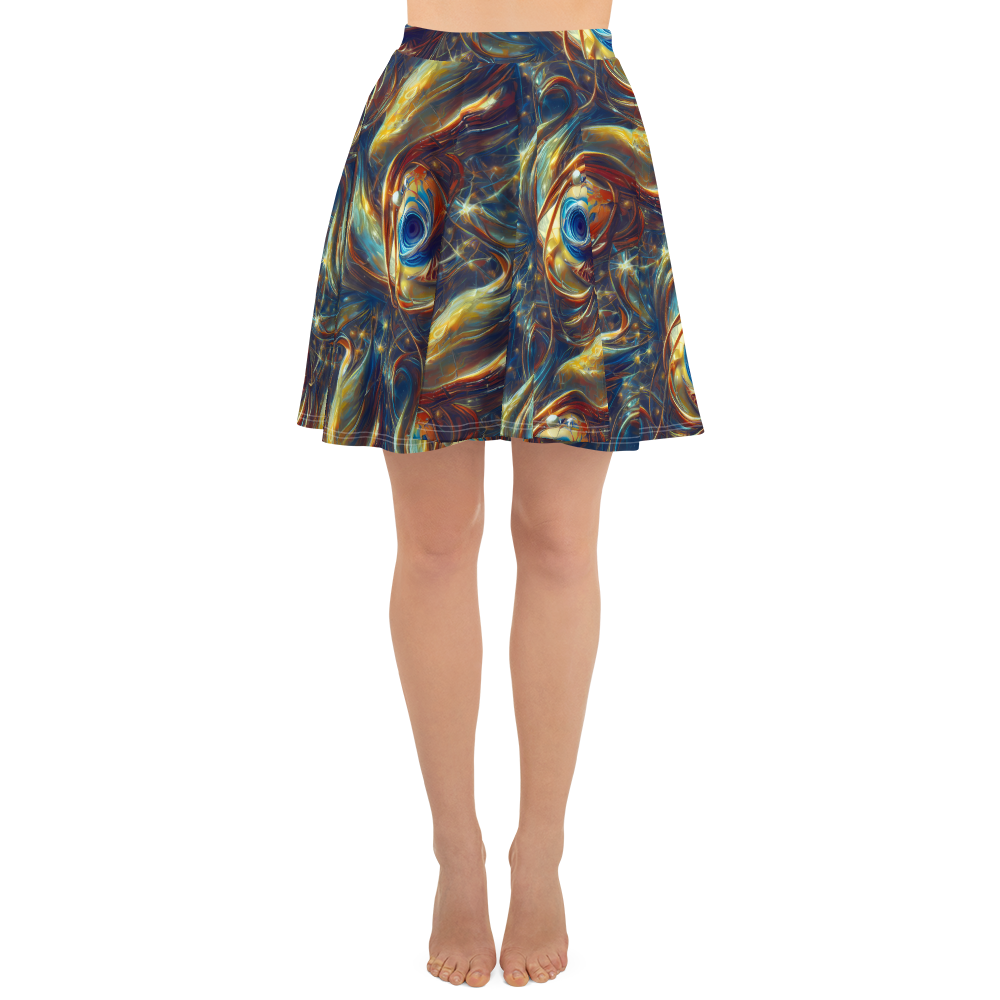 Skater Skirt - Celestial Vortex