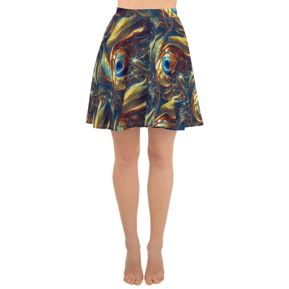 Skater Skirt - Celestial Vortex