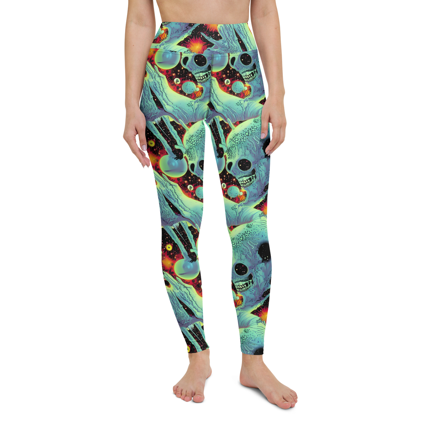 Yoga Leggings - Galactic Grotesque