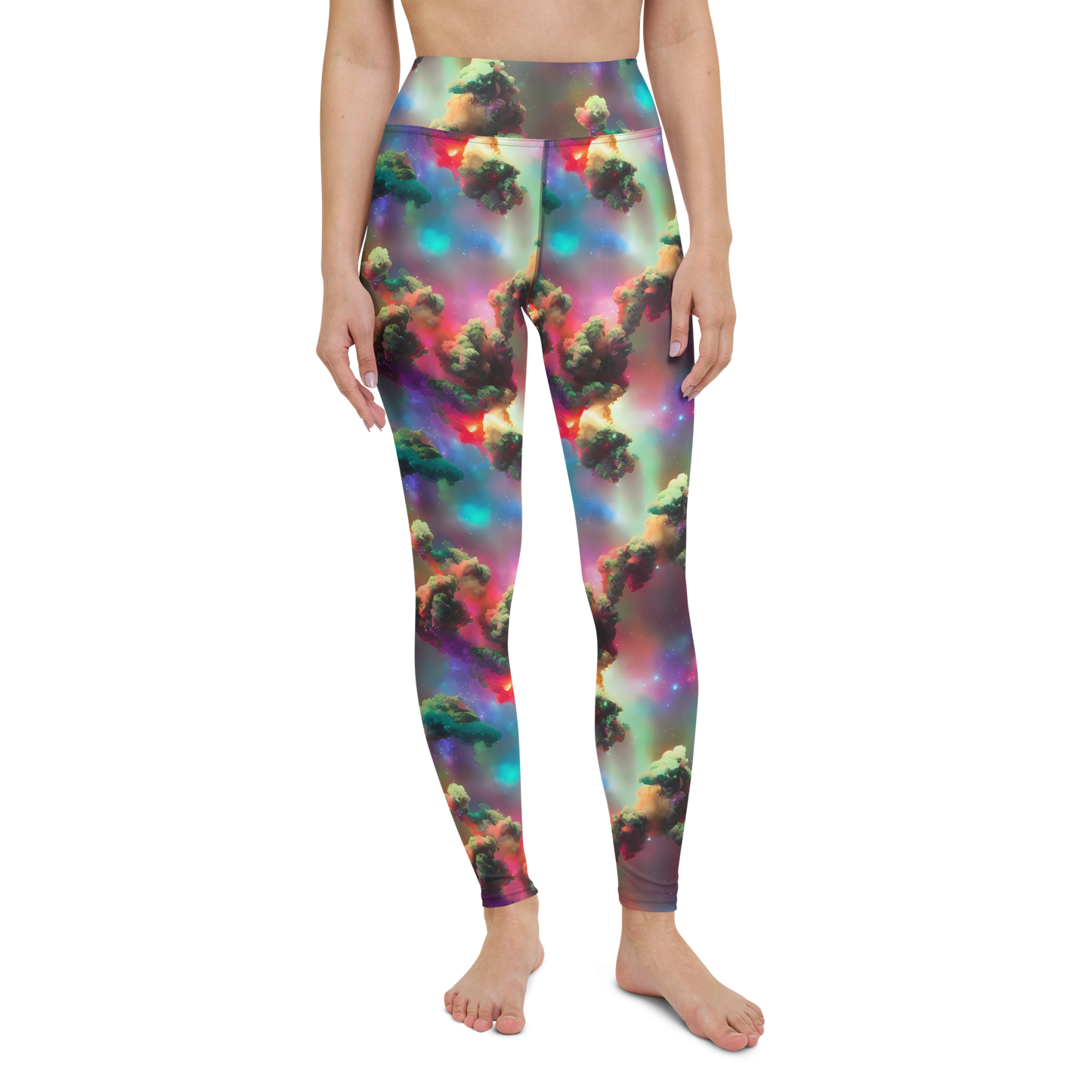 Yoga Leggings - Nebula Dreams