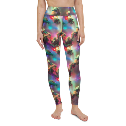 Yoga Leggings - Nebula Dreams