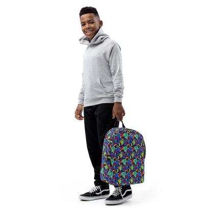 Minimalist Backpack - Psychedelic Harmony