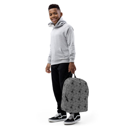 Minimalist Backpack - Black And White Rhapsody