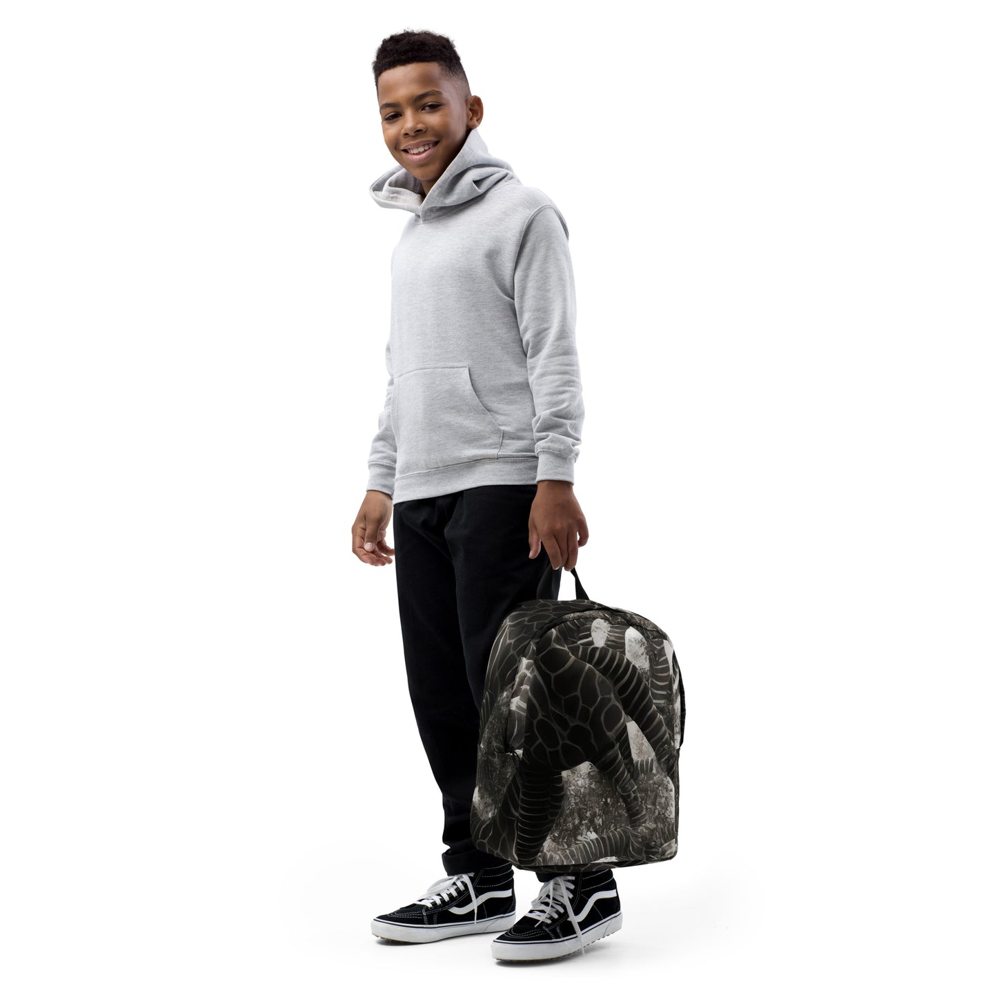 Minimalist Backpack - Serpent Symphony