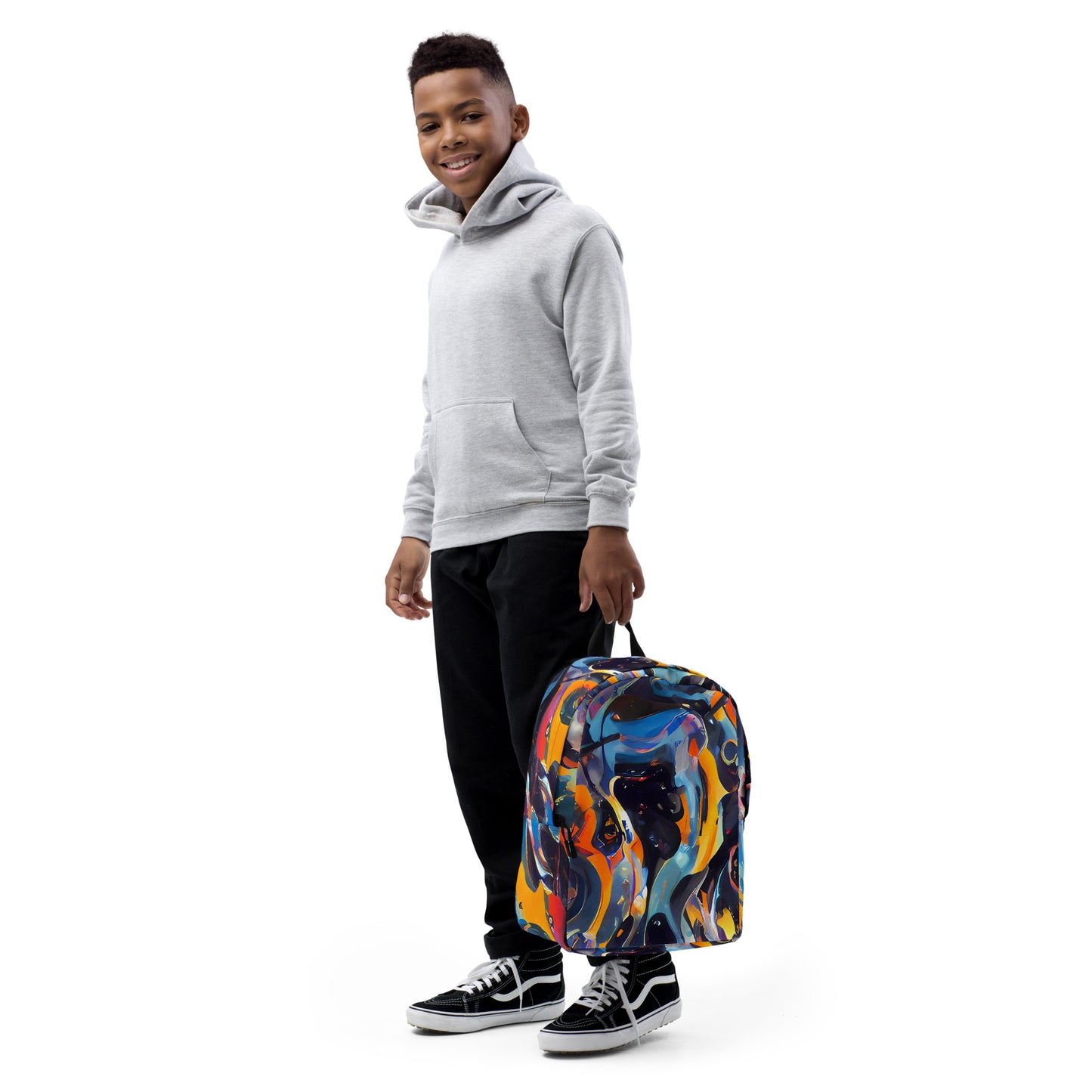 Minimalist Backpack - Vivid Whirl