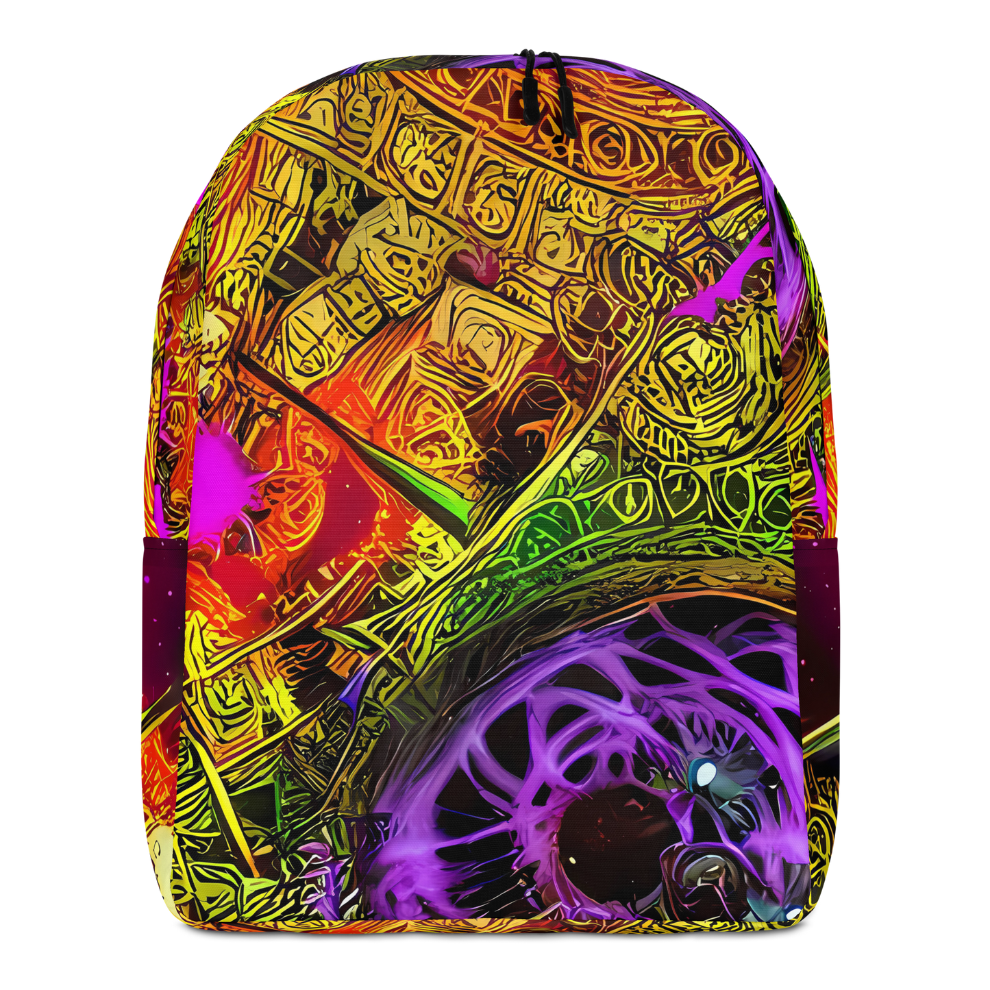 Minimalist Backpack - Neon Glyphworks