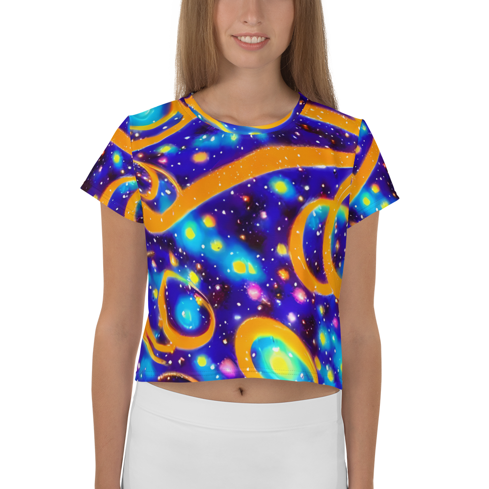 Women's Crop Tee - Epic Orbit