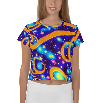 Women's Crop Tee - Epic Orbit