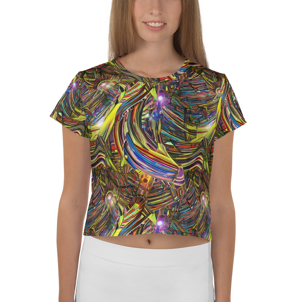 Women's Crop Tee - Quantum Palette