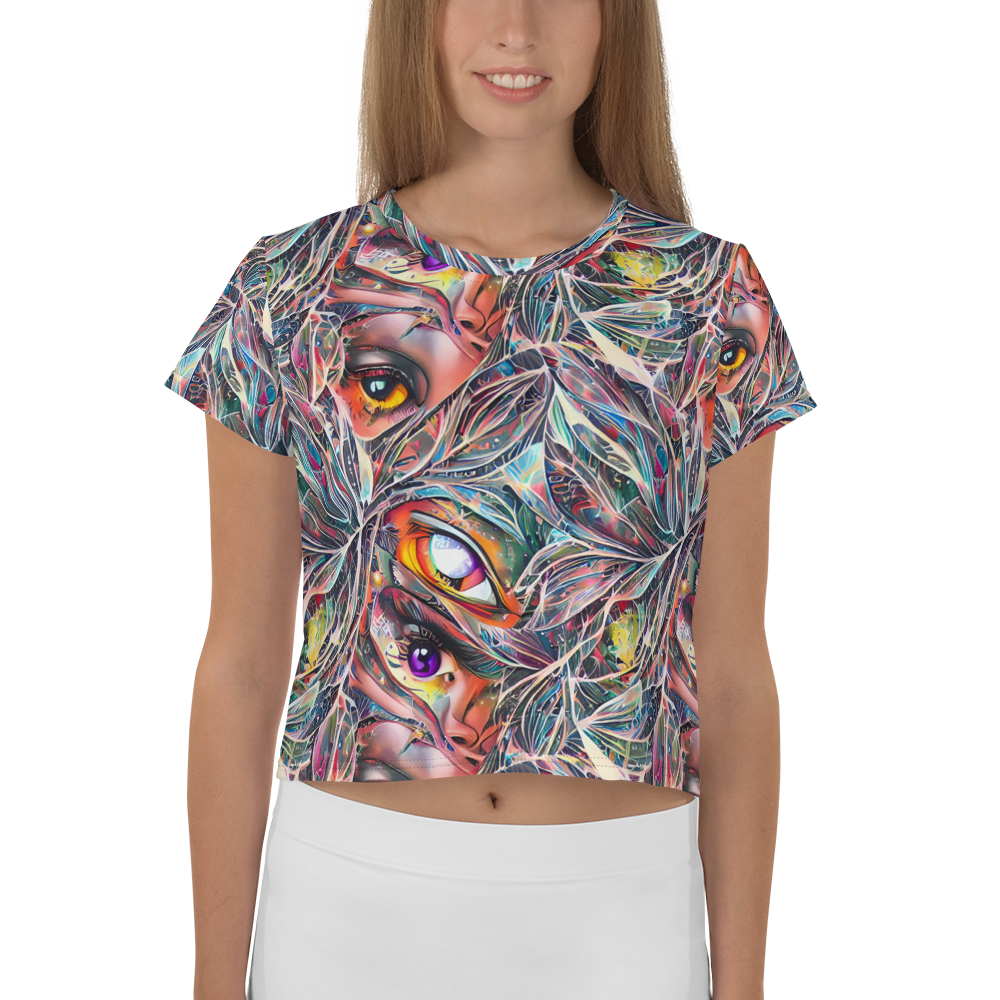 Women's Crop Tee - Prismatic Reverie