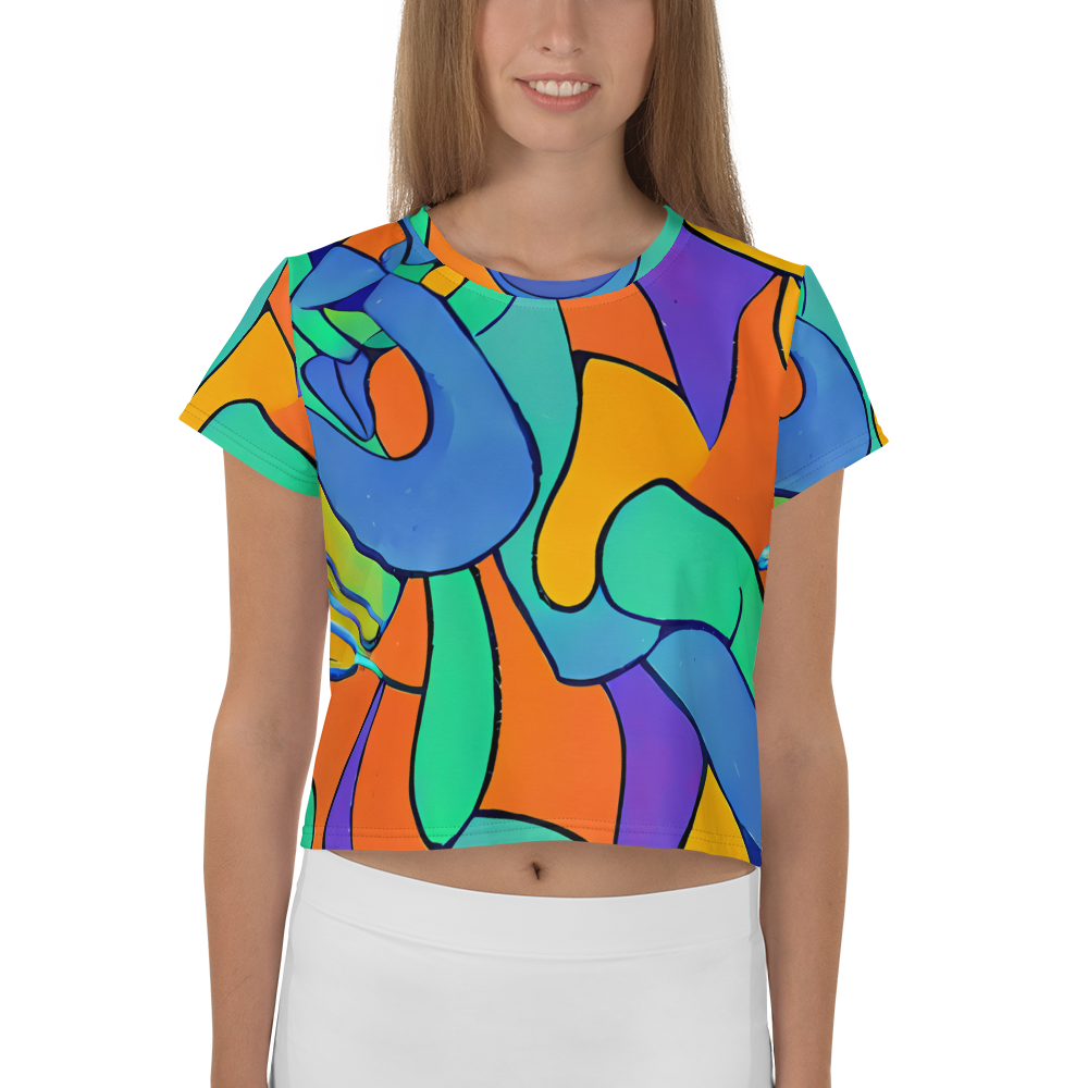 Women's Crop Tee - Archipenko Dream