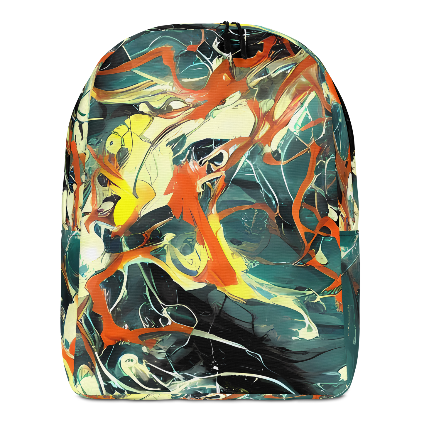 Minimalist Backpack - Fluid Firestorm