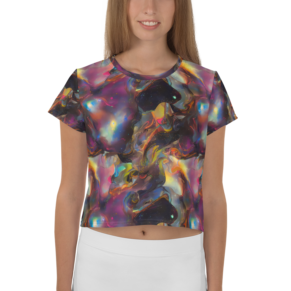 Women's Crop Tee - Cosmic Fusion