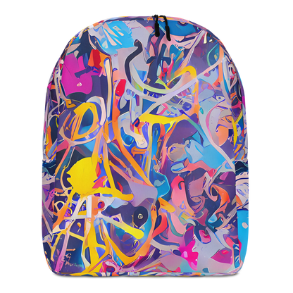 Minimalist Backpack - Vibrant Fusion