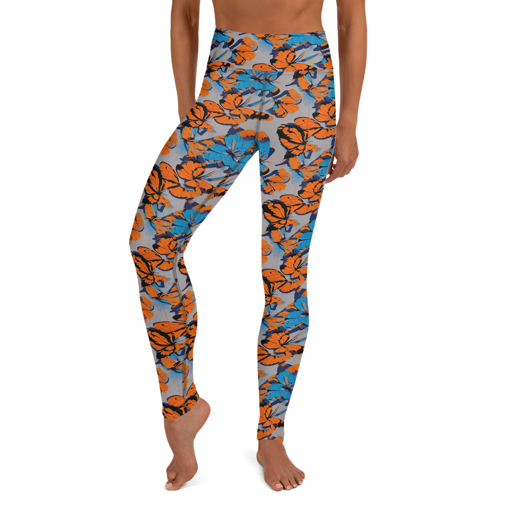 Yoga Leggings - Flutter Wave