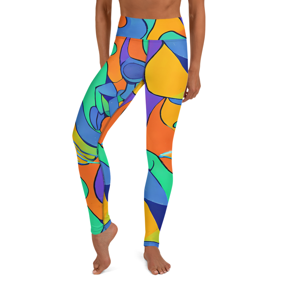 Yoga Leggings - Archipenko Dream