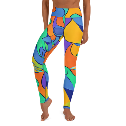 Yoga Leggings - Archipenko Dream