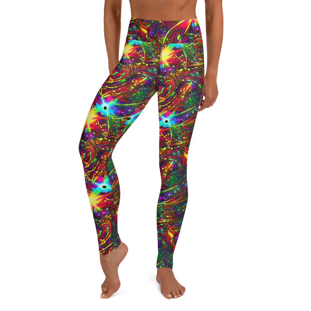 Yoga Leggings - Stellar Burst