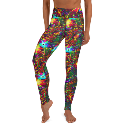 Yoga Leggings - Stellar Burst