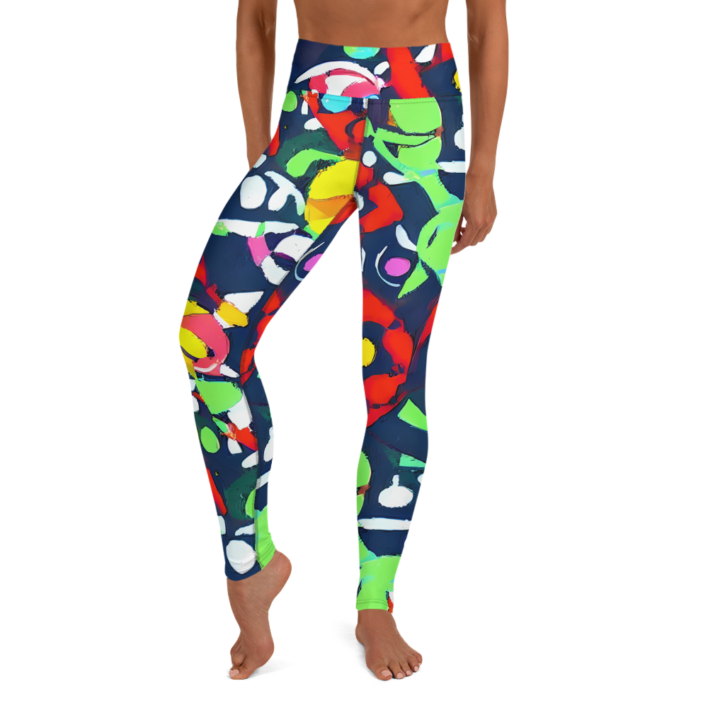 Yoga Leggings - Chagall's Dream