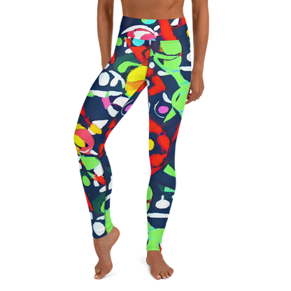 Yoga Leggings - Chagall's Dream