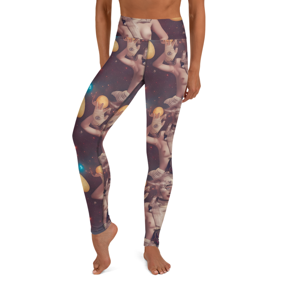 Yoga Leggings - Nebula Siren