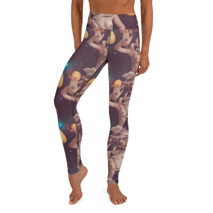 Yoga Leggings - Nebula Siren